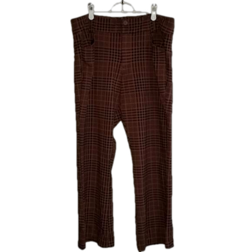 Studio By Torrid Trouser Cut Plaid Pants Label Reads Size 20R